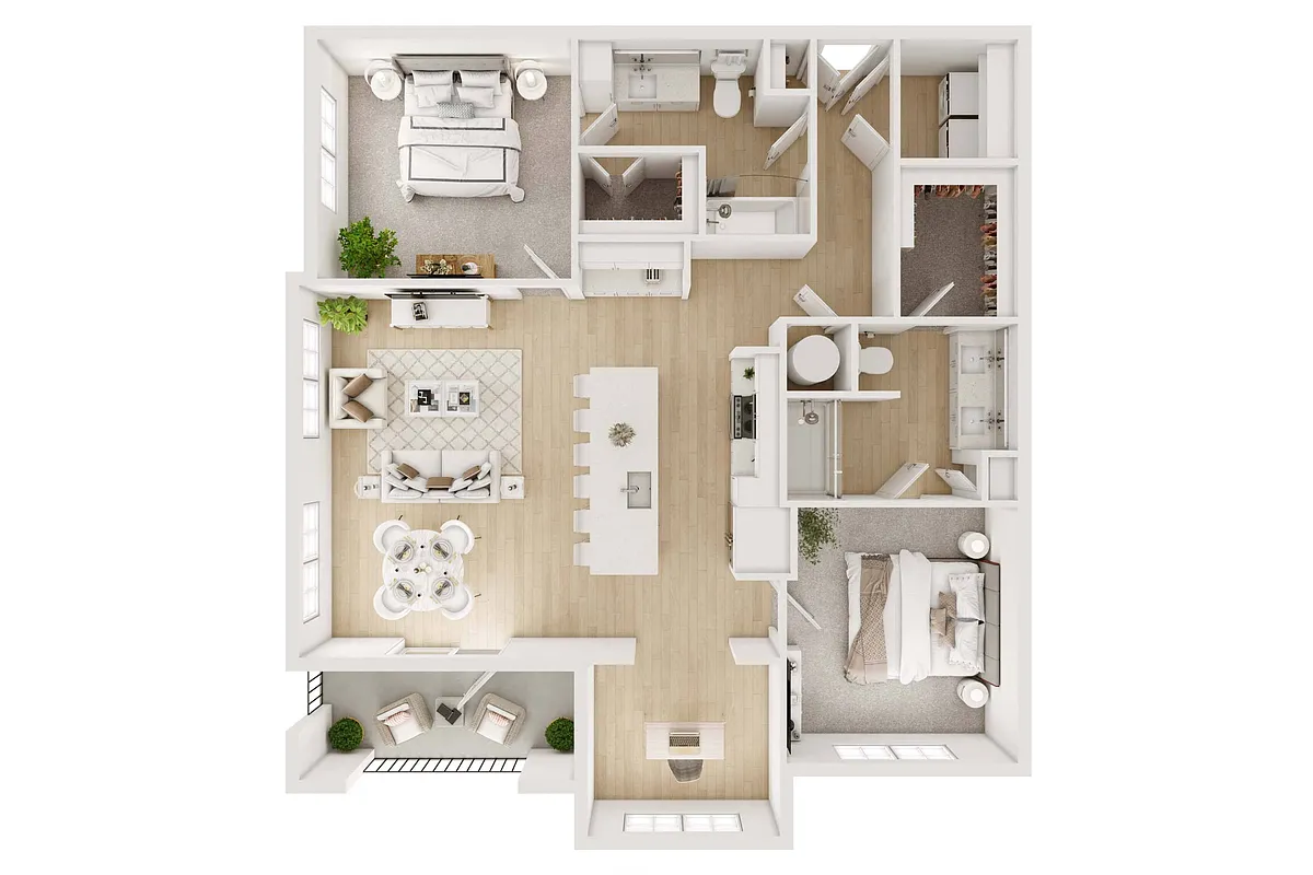 Floor plan B4D