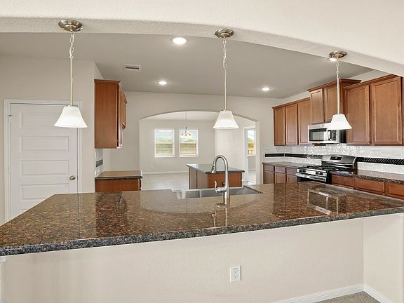 Abundant cabinet and counterspace