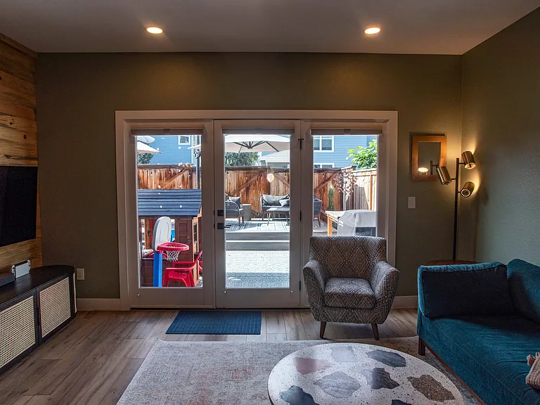 Main floor family room.