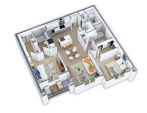 Floor plan B1