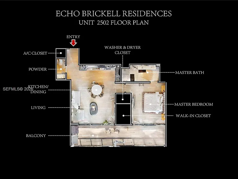 1451 Brickell Ave #2502 — Photo 34