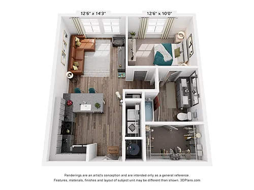 Floor plan SOLIS