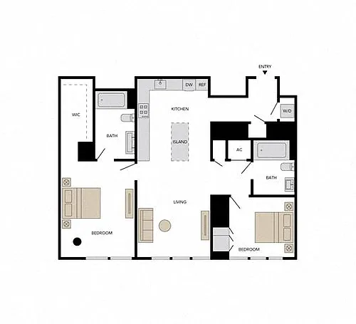 Floor plan 2-B11