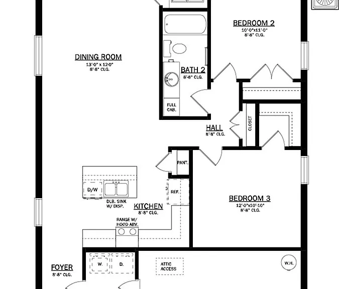 3 Bedroom 3 Bedroom