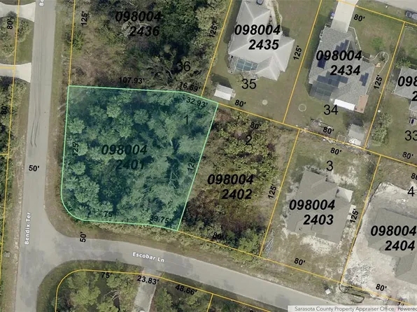 Escobar Ln Lot 1, North Pt, FL 34286