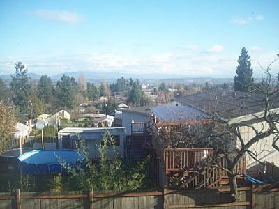 Territorial view from one of the upstairs bedrooms.