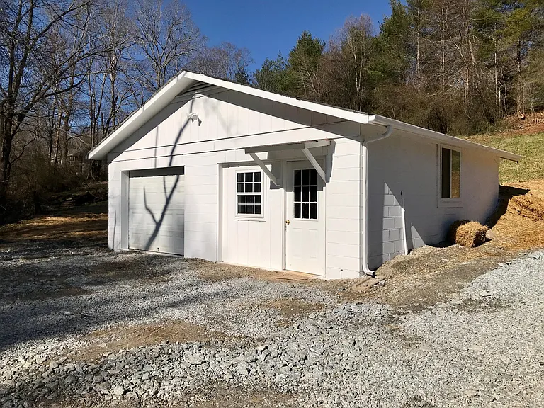 24 x 24 garage.