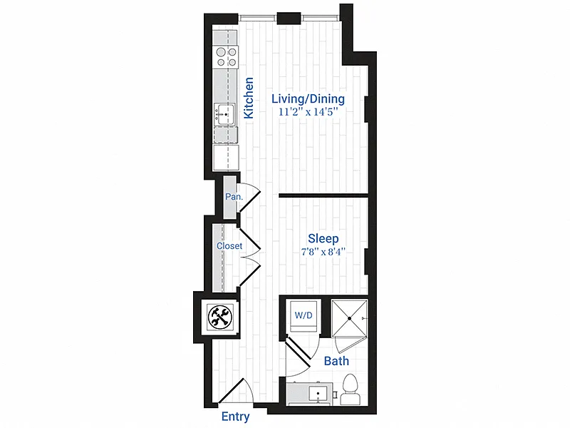 Floor plan S1C