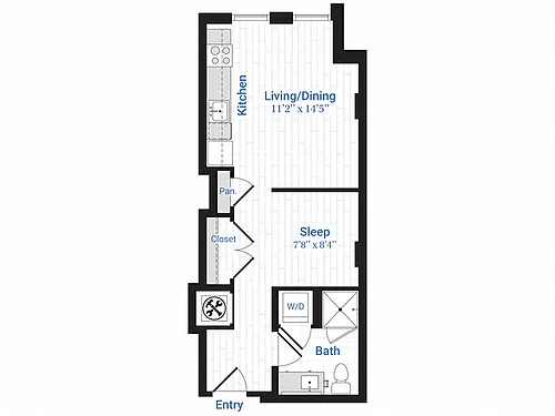 Floor plan S1C