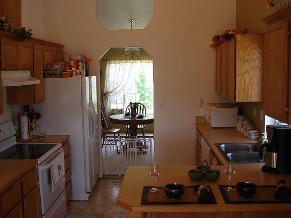 Updated kitchen with new cabinets!