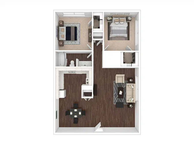 Floor plan 850