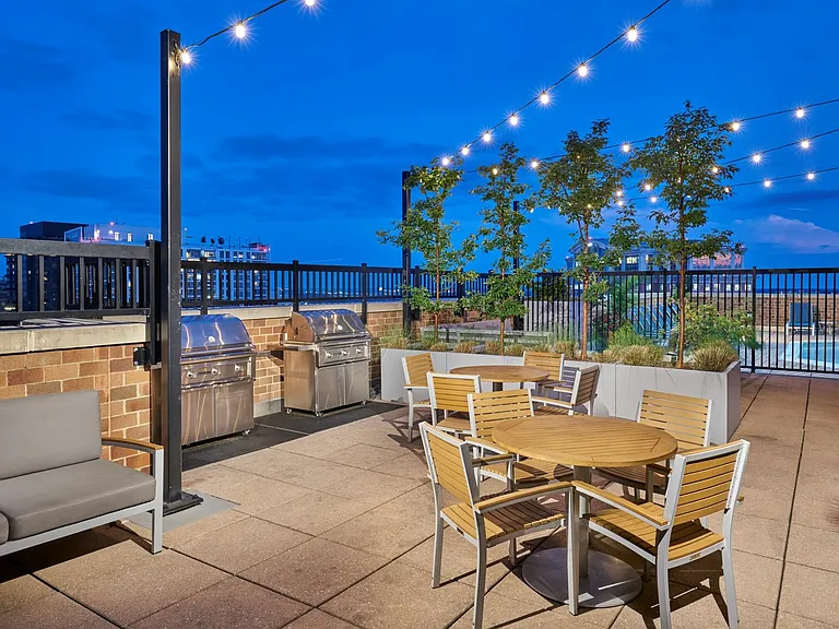 Relax and Cook Out in the Newly Renovated Rooftop Outdoor Lounge