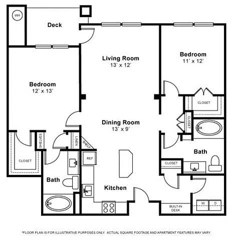 Floor plan Rainier