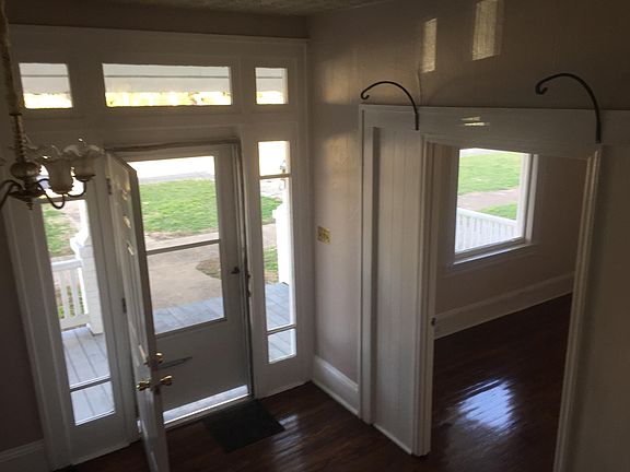 Looking out front entrance front bedroom