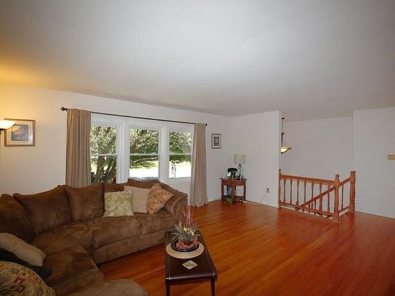 Spacious Living room with hugh picture window...