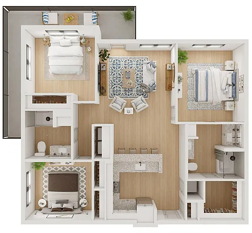Floor plan C1