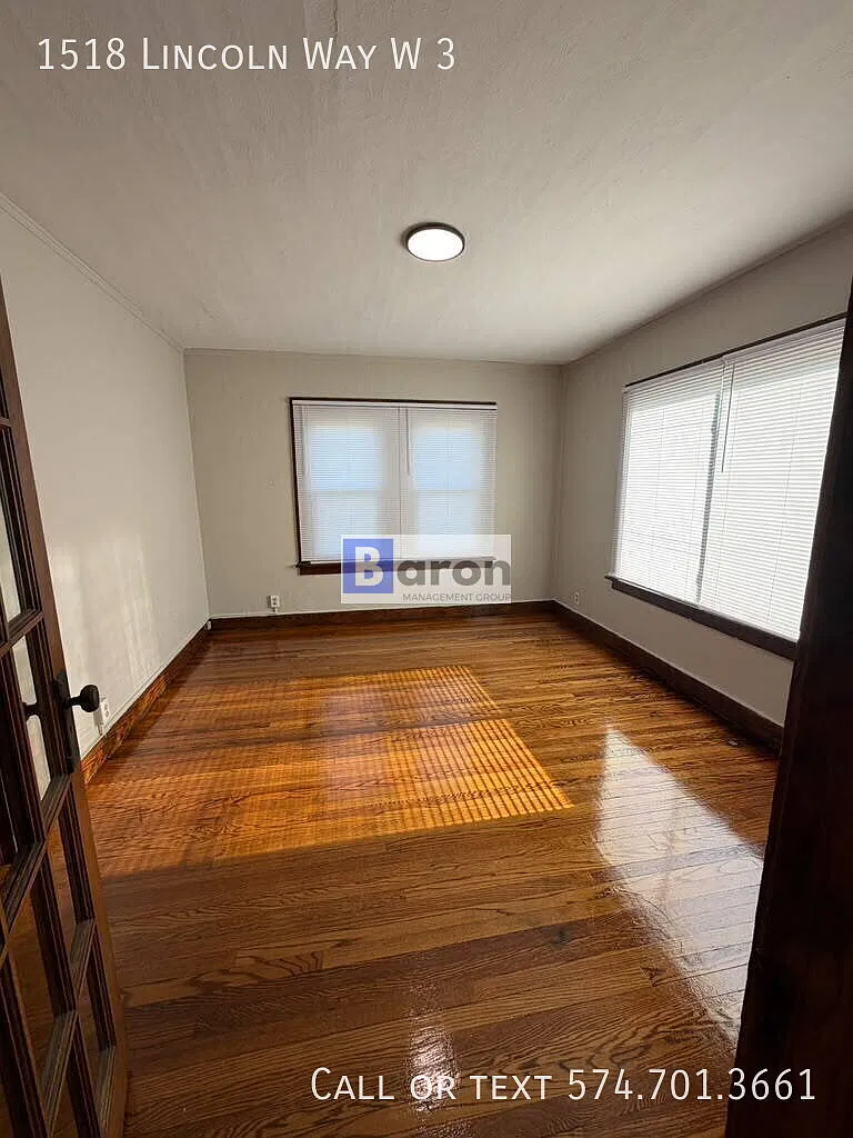 "Charming 1-Bed with Gleaming Hardwood Floors in South Bend!" — Photo 1