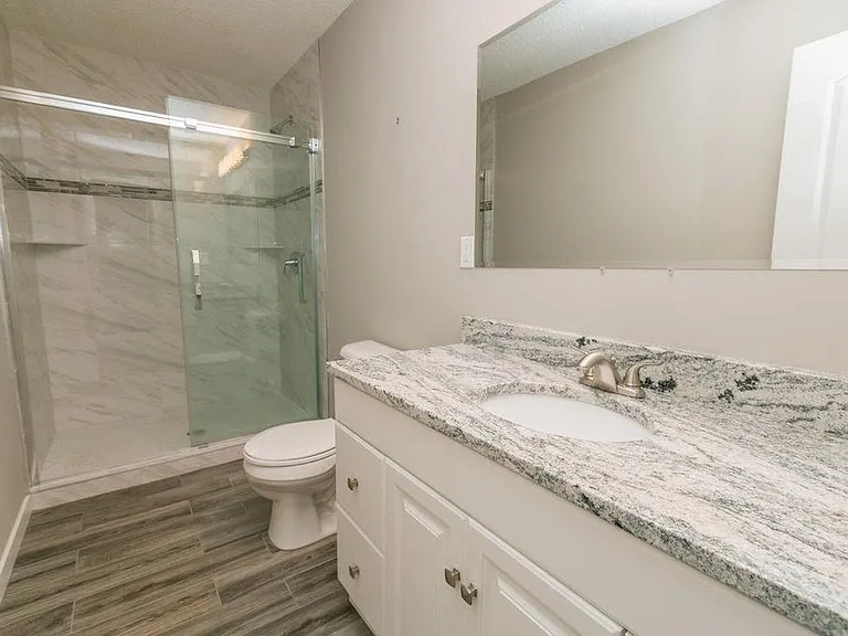 Third full bathroom in basement