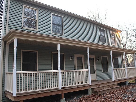 Expansive front porch