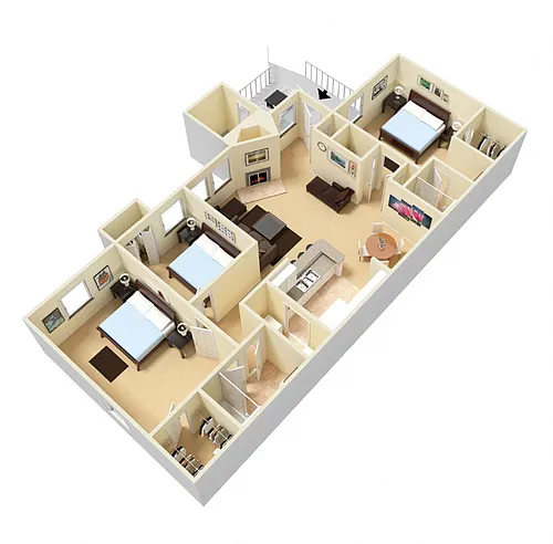 Floor plan The Hampton