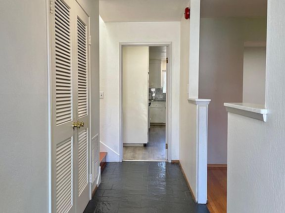 Entry hallway, facing kitchen