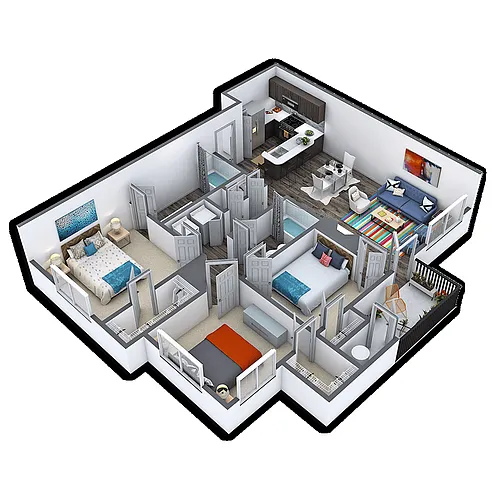 Floor plan Waters