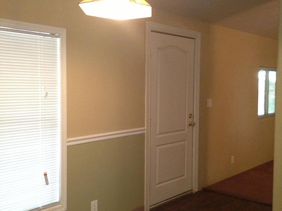 Front door from dining room