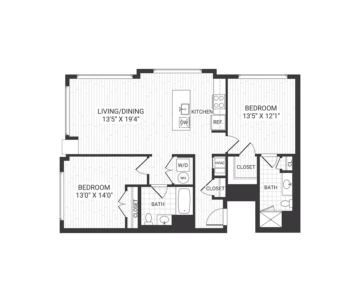 Floor plan B8