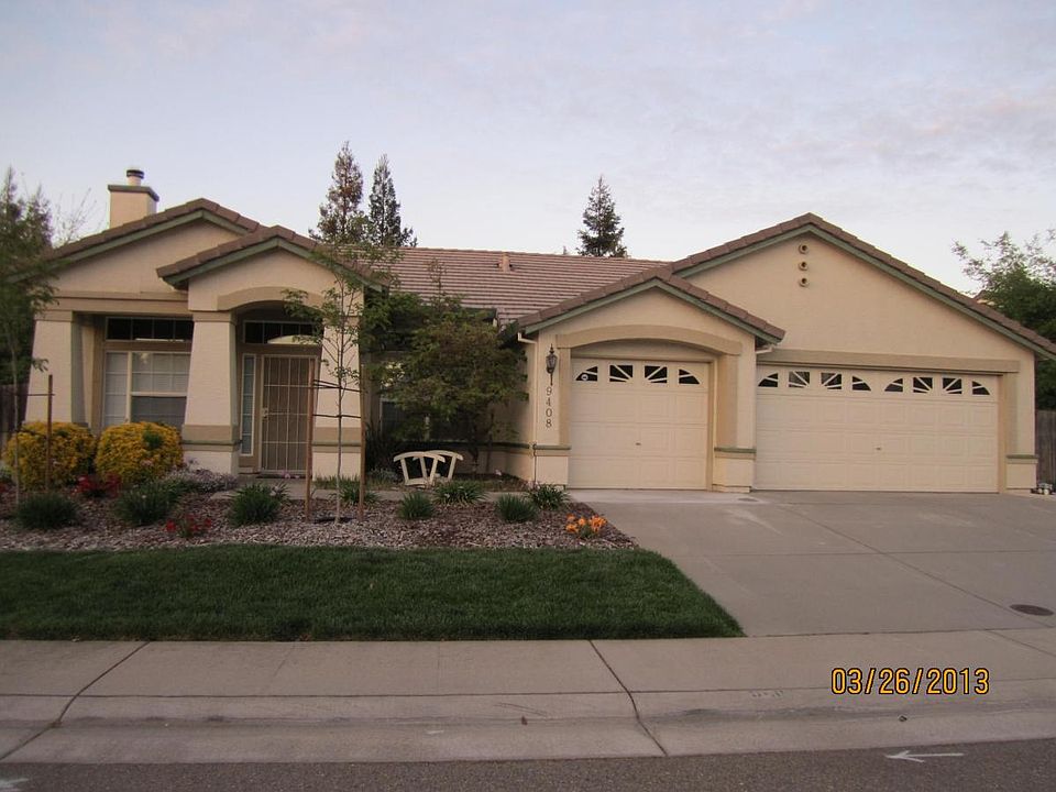front of the house