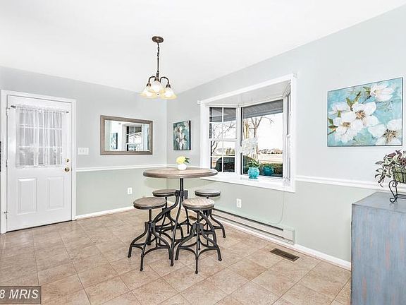 With entrance from garage