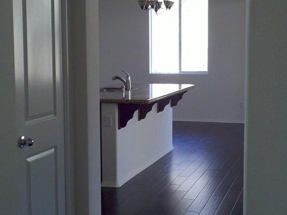 Entry; kitchen view