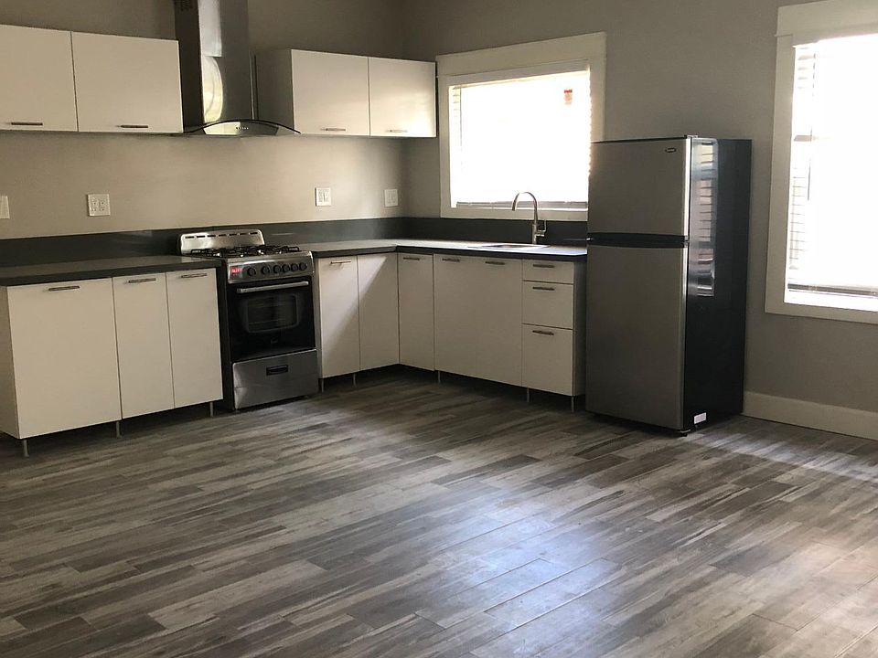 Remodeled kitchen with stainless steel applicances - oven an
