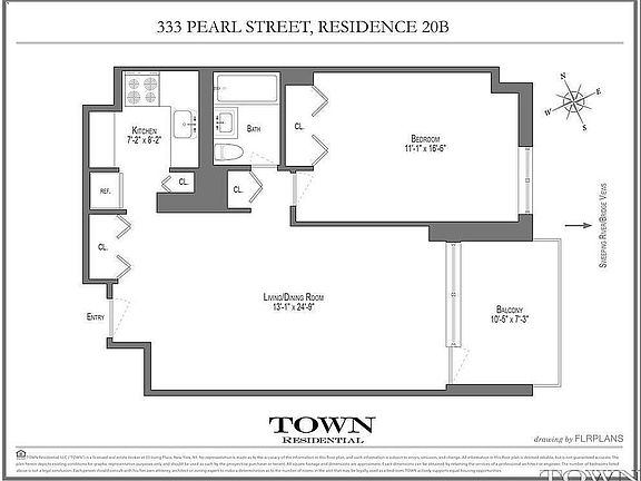 5th image of 333 Pearl St APT 20B