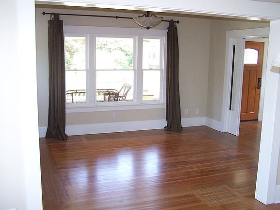 living room from dining room