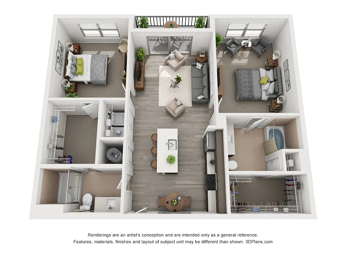 Floor plan 2C