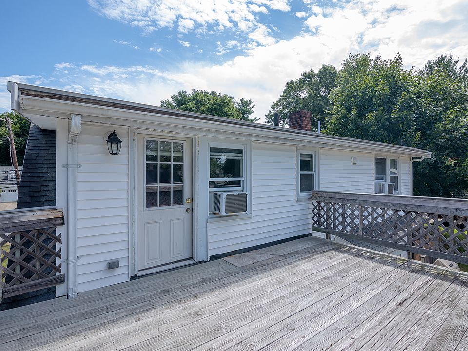 Private deck with exclusive access and use by this apartment.