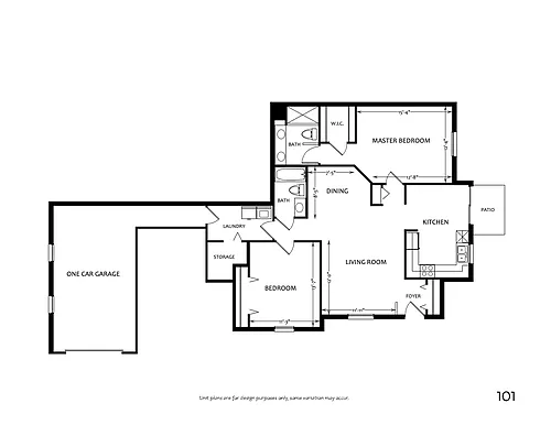 Floor plan Potomac