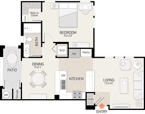 Floor plan Plan A