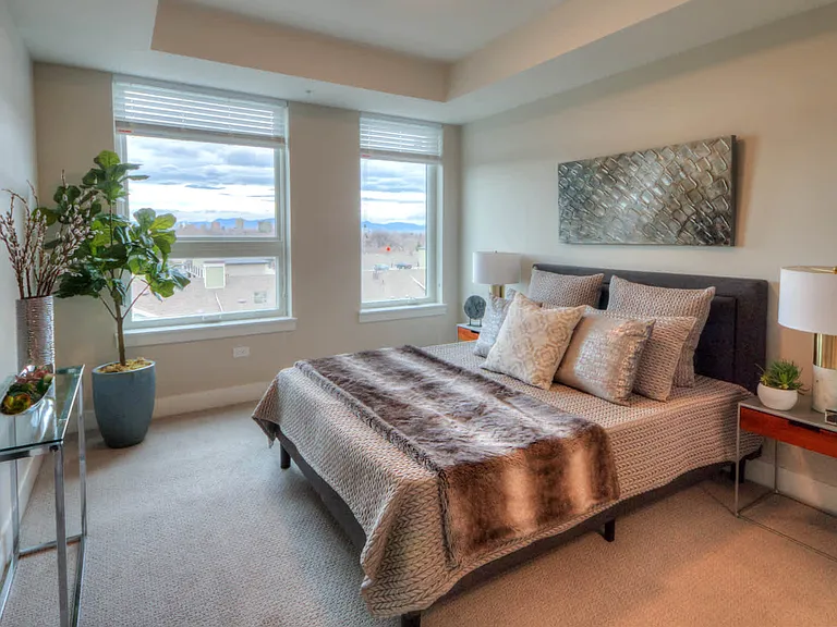Carpeted Bedroom