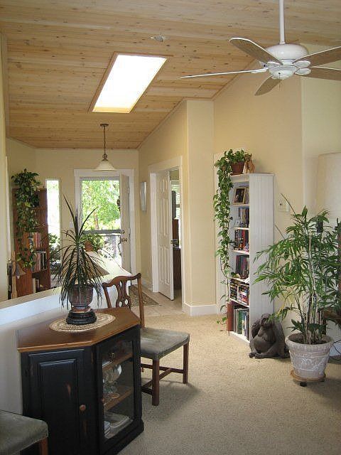 View toward entry area