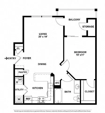 Floor plan A1C Heritage