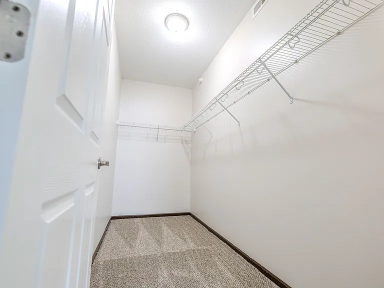 Walk-in closets are available in select 11Fifty on Olson floor plans.
