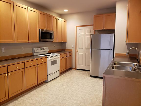 Spacious kitchen with plenty of counter space and storage