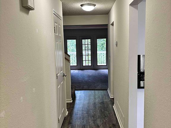 Ground level hallway