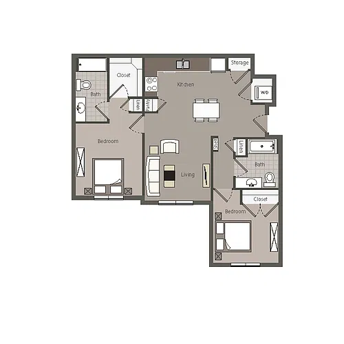 Floor plan B1