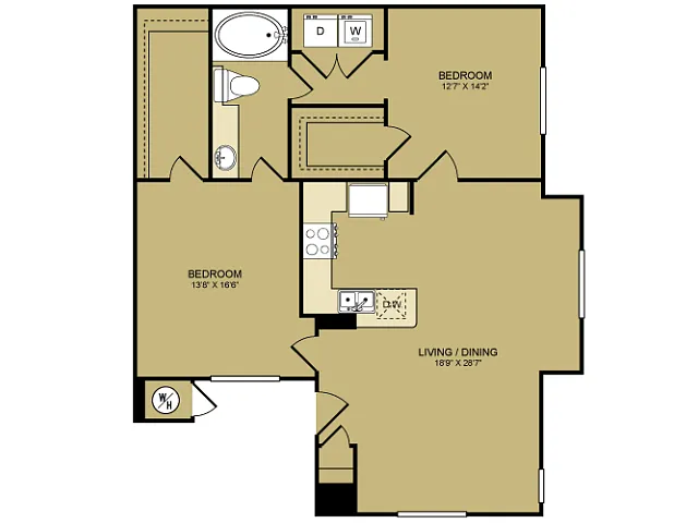 Floor plan Melrose
