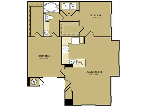 Floor plan Melrose