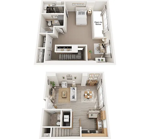 Floor plan Loft Two