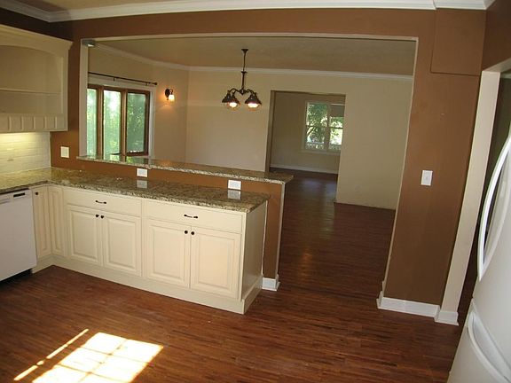 View of dining room from the kitchen