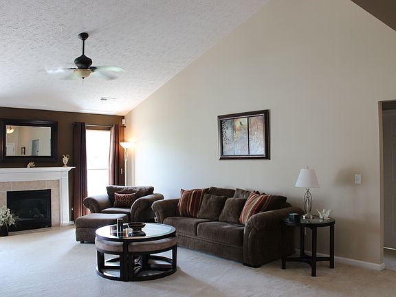 Great room with soaring ceilings